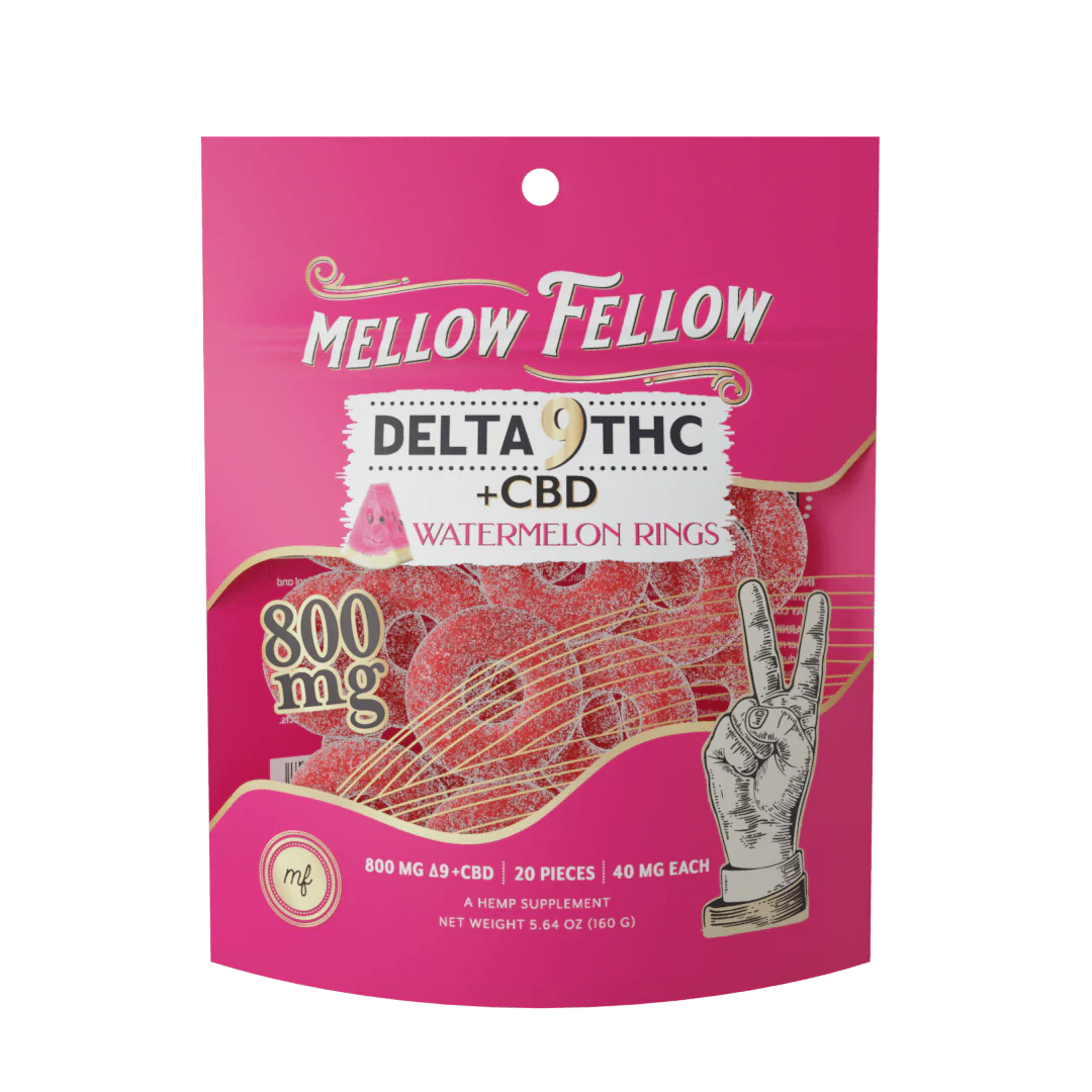 MELLOW FELLOW 800MG GUMMIES