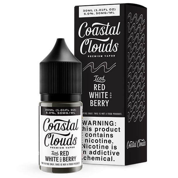 COASTAL CLOUDS ICED RED WHITE AND BERRY 30ML