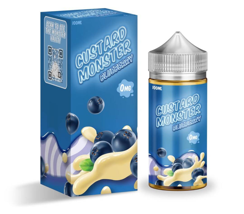 CUSTARD MONSTER BLUEBERRY 100ml