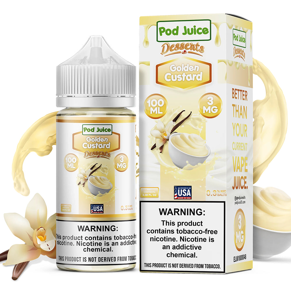 Pod Juice golden custard 100 ml