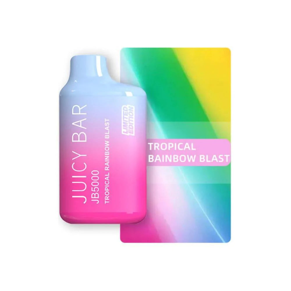 JUICY BAR LE TROPICAL RAINBOW BLAST 5000 PUFFS – Lone Star Wholesale Supply