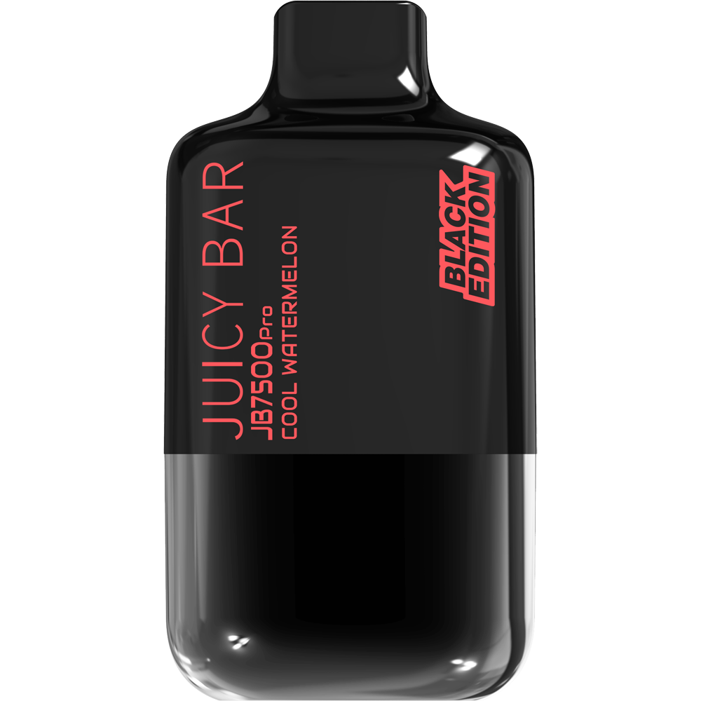 JUICY BAR PRO BLK EDITION 7500 PUFFS 10CT -COOL WATERMELON
