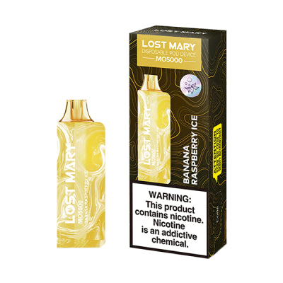 lost Mary mo5000 5ct Banana raspberry