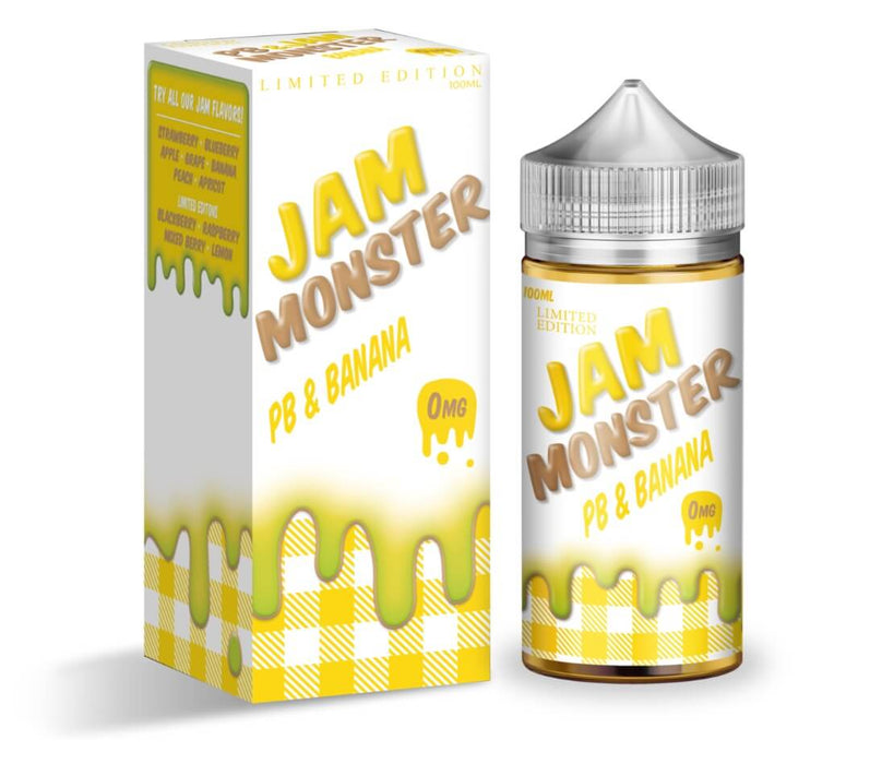 JAM MONSTER PB & BANANA 100ml