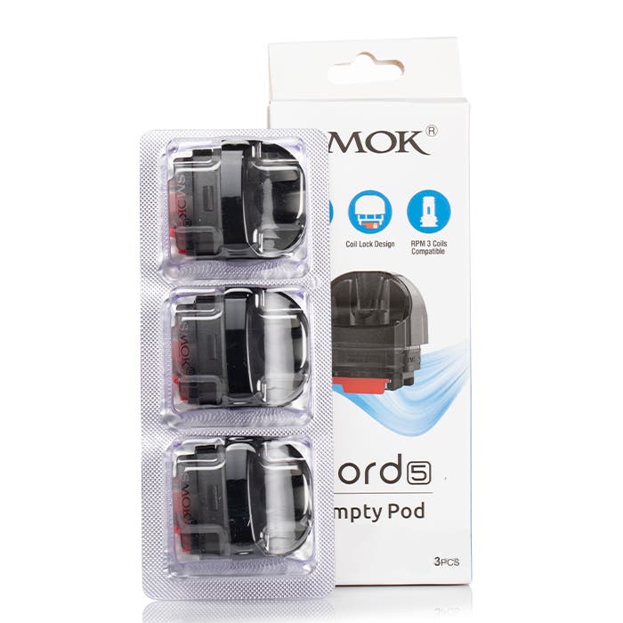 SMOK NORD 5 EMPTY PODS 3PCS/5ML